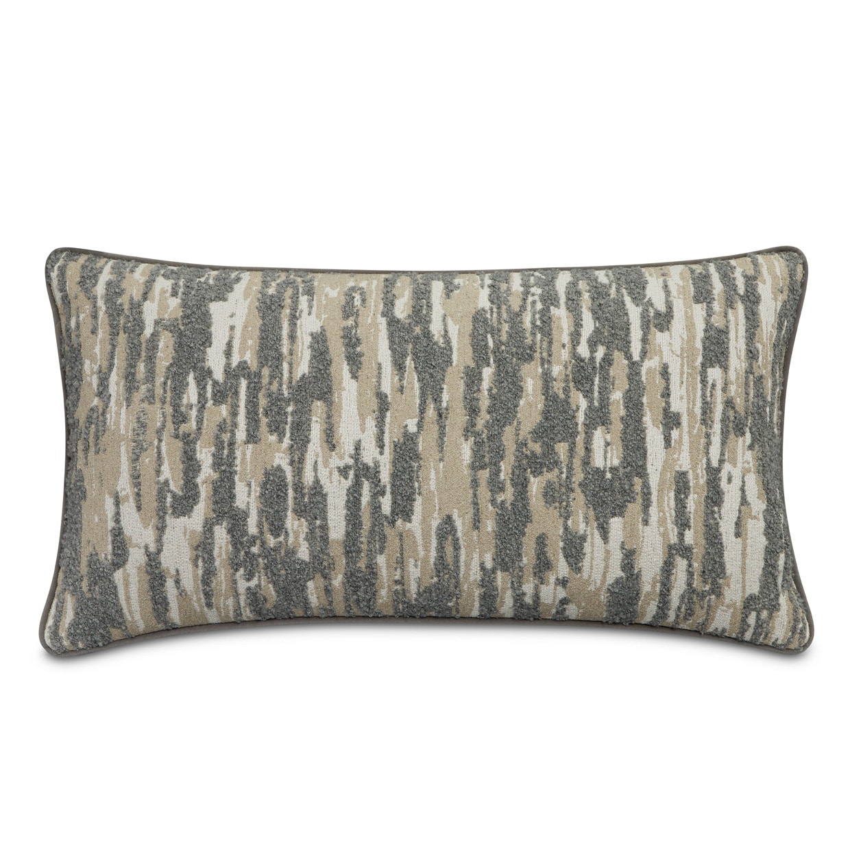 Michael Amini Furniture Moonbeam Tillman Dove 13 x 24in Oblong Pillow BCS-DPOB-TILMN-DOV