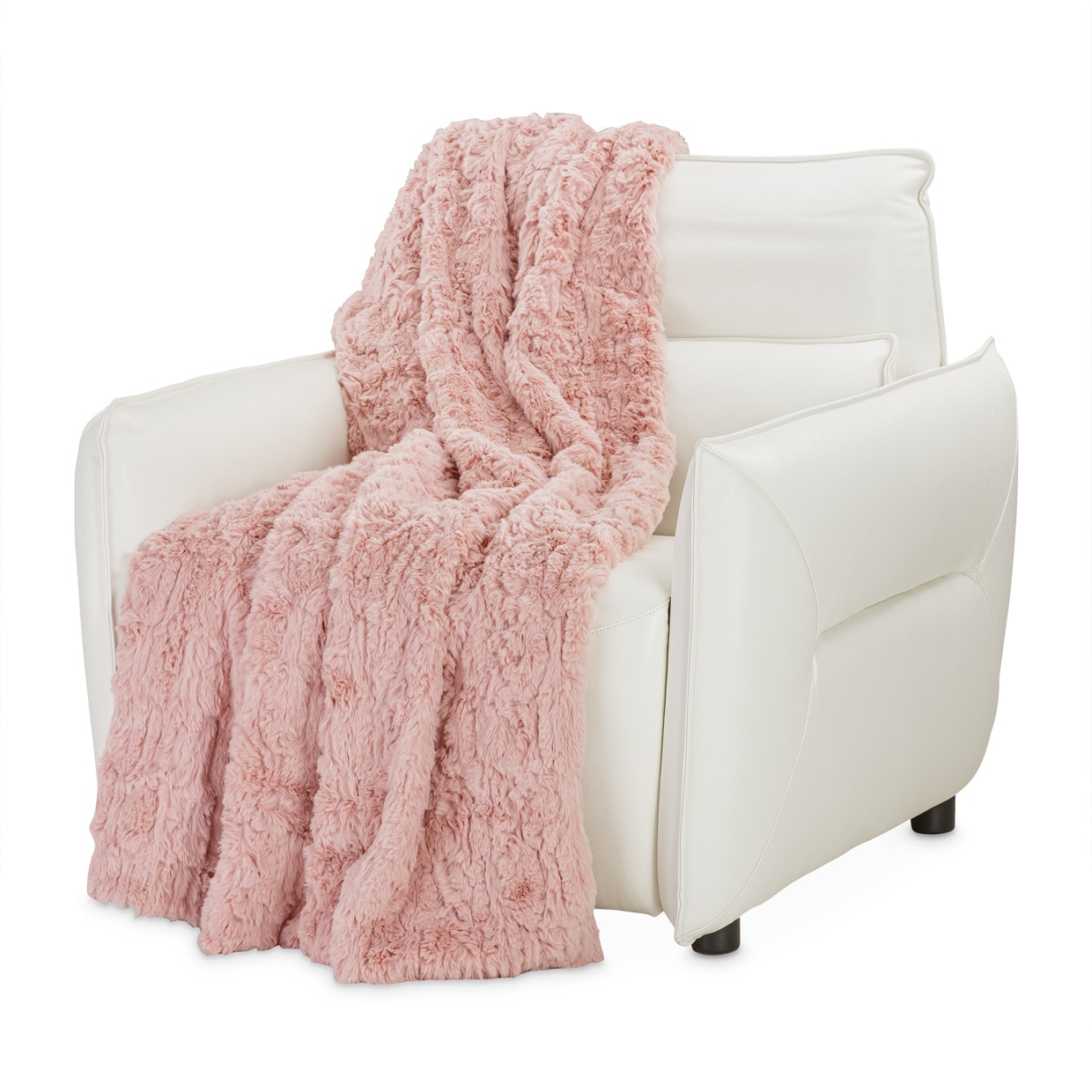 Michael Amini Furniture 54x72 Throw Quartz BTHO-5472-GRETA-QTZ