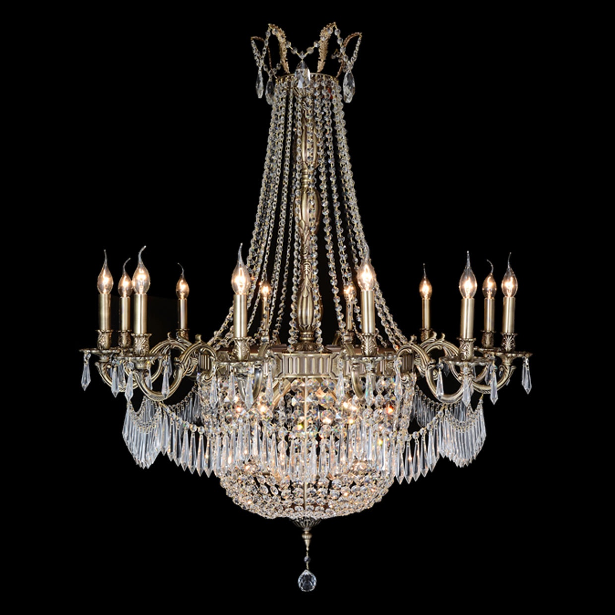 Michael Amini Furniture Summer Palace24 Light Chandelier LT-CH905-24ABR