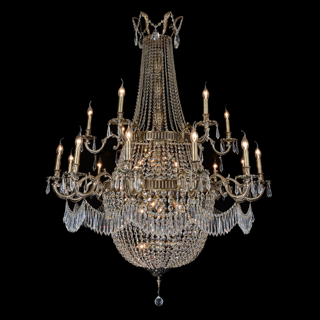 Michael Amini Furniture Summer Palace30 Light Chandelier LT-CH906-30ABR