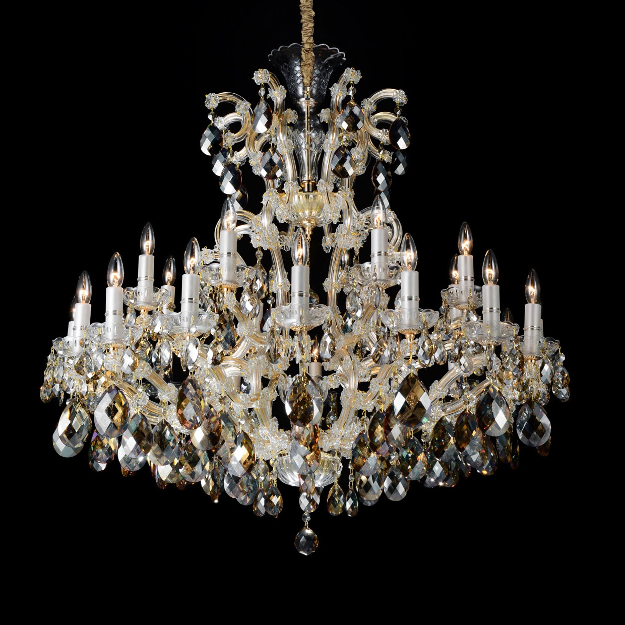 Michael Amini Furniture La Scala25 Light ChandelierCognac LT-CH911-25CGN