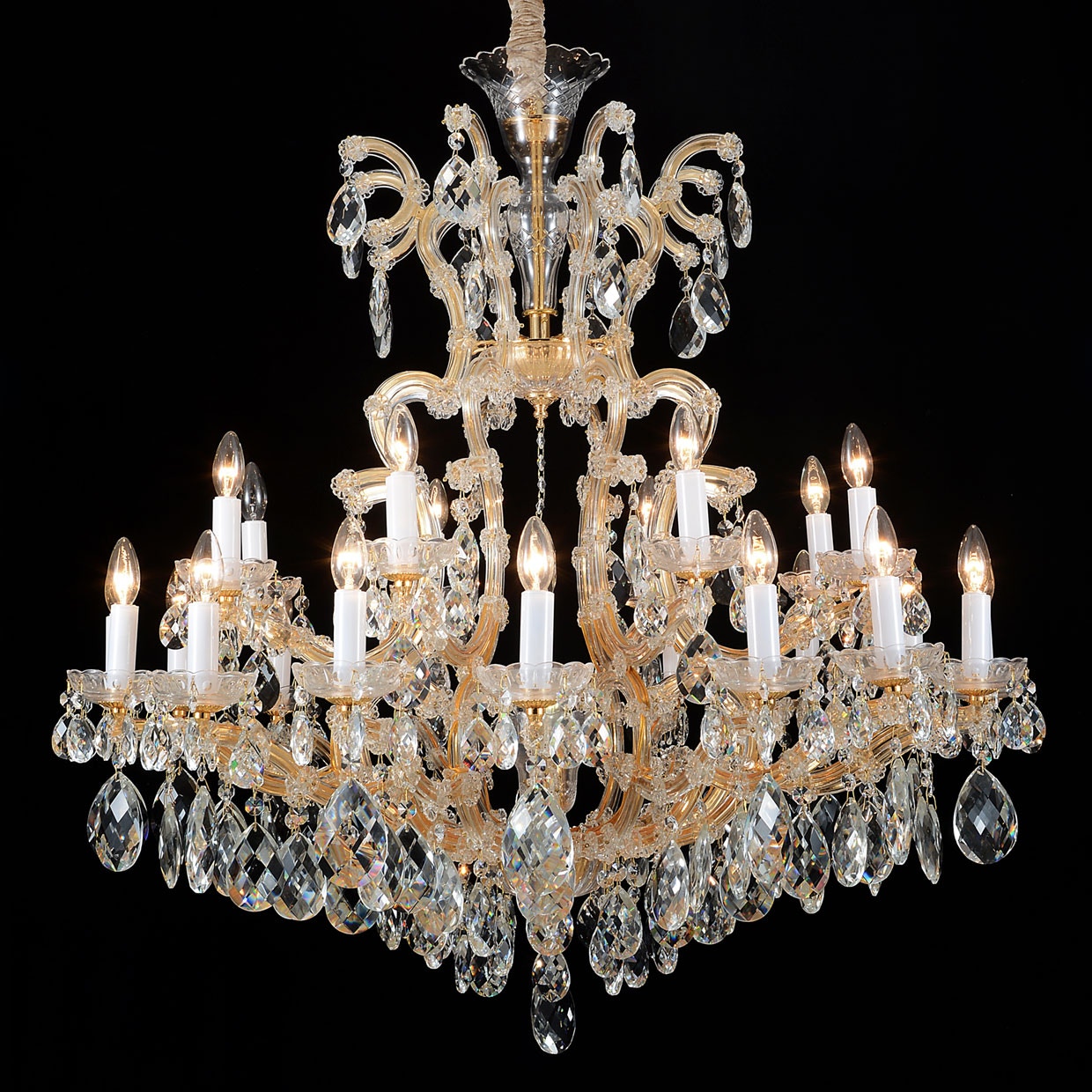 Michael Amini Furniture La Scala25 Light Chandelier LT-CH913-25CLR