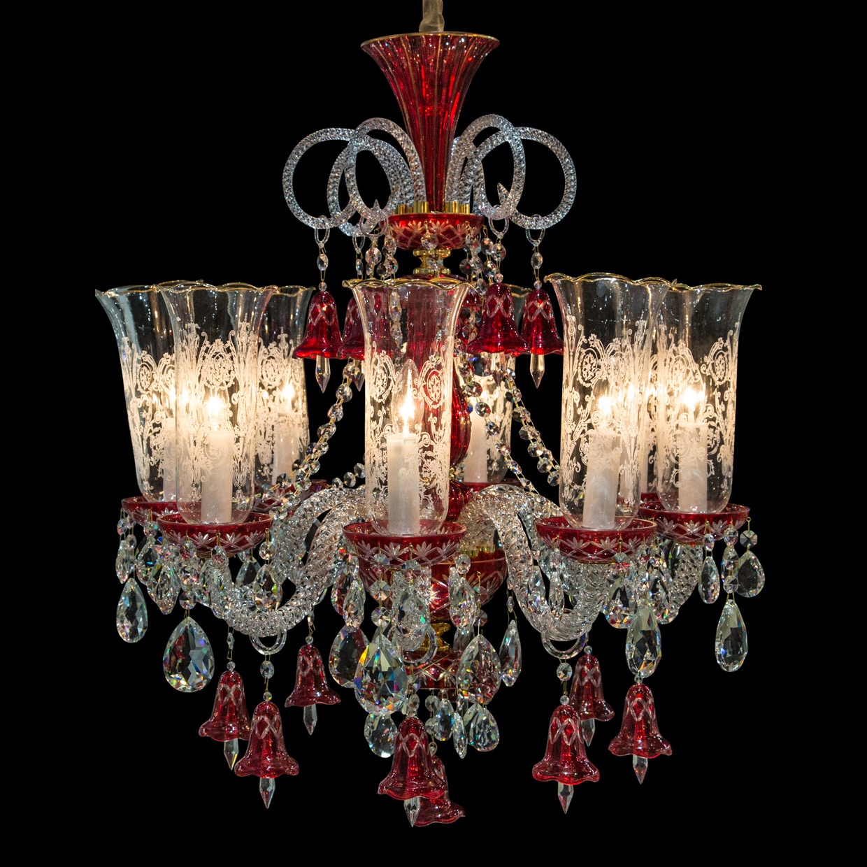 Michael Amini Furniture Winter Palace8 Light Chandelier LT-CH926-8GLD
