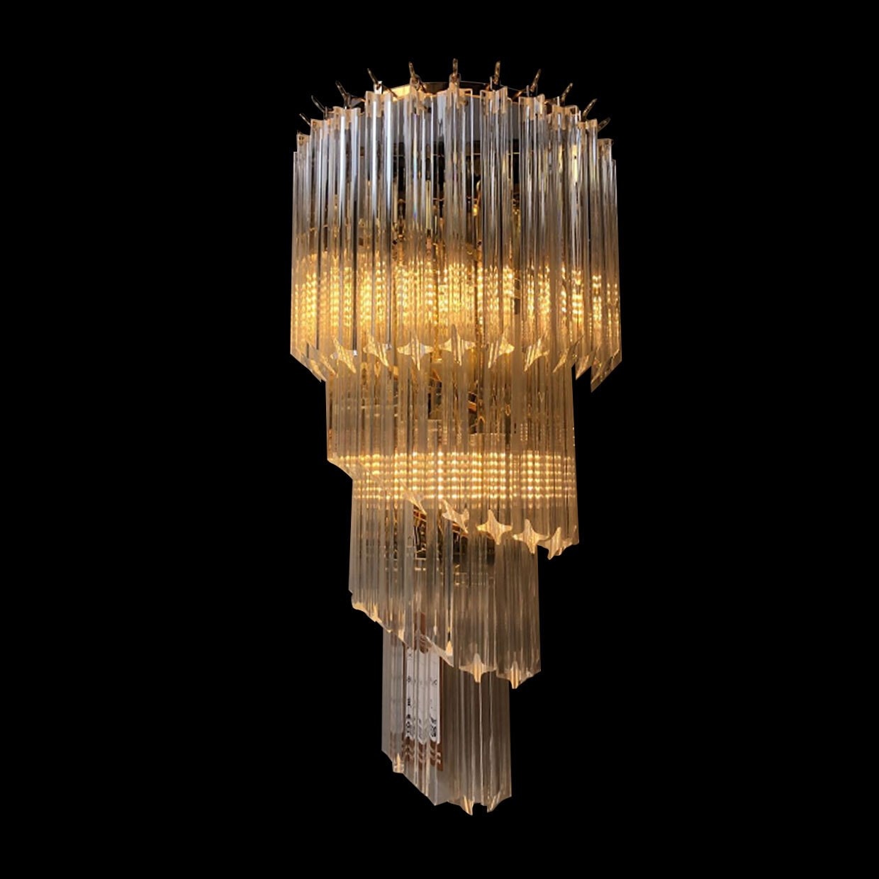 Michael Amini Furniture Spiral 5-Light Wall Sconce LT-WL008-5CLR