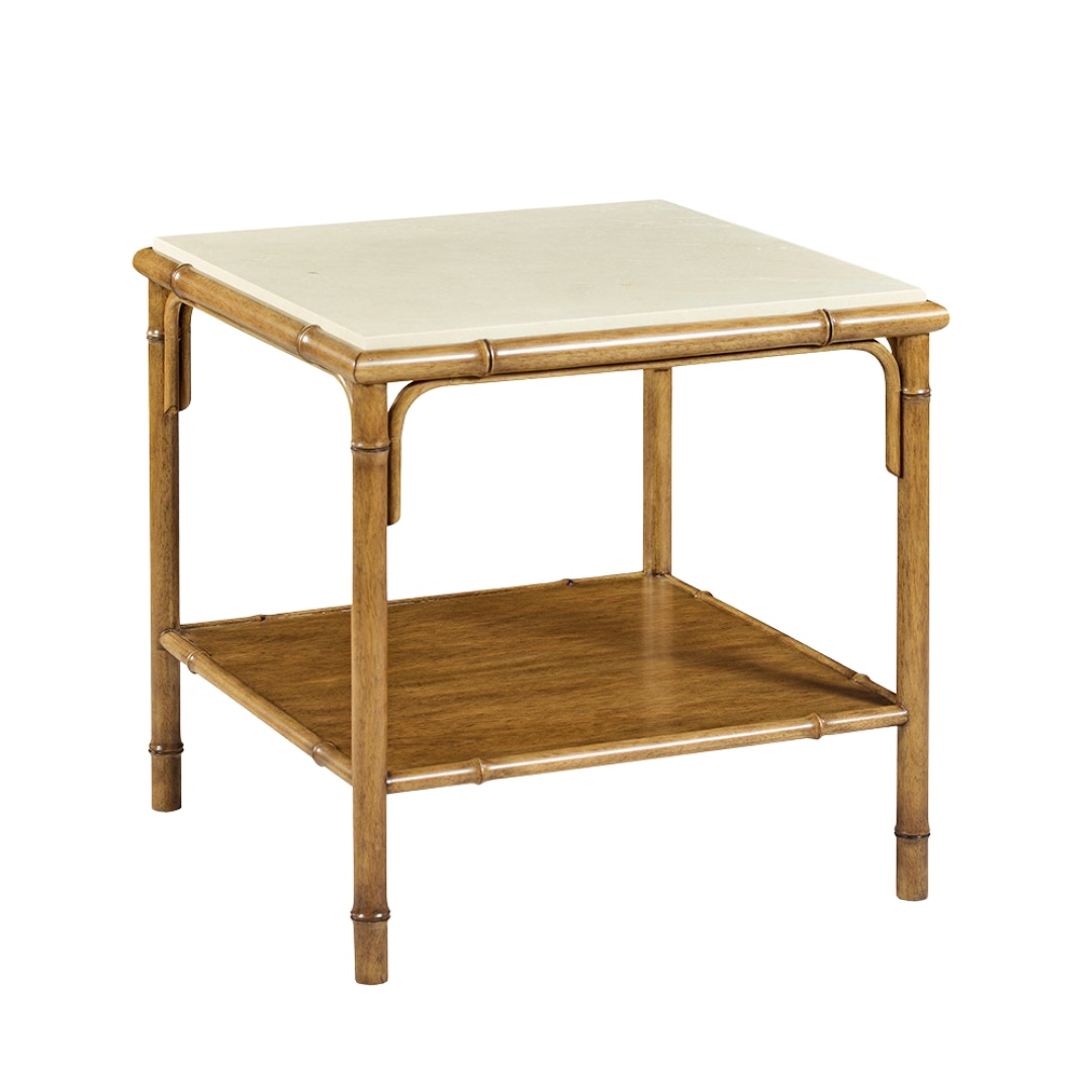 Oliver Home Furnishings Bamboo Side Table 1367-30