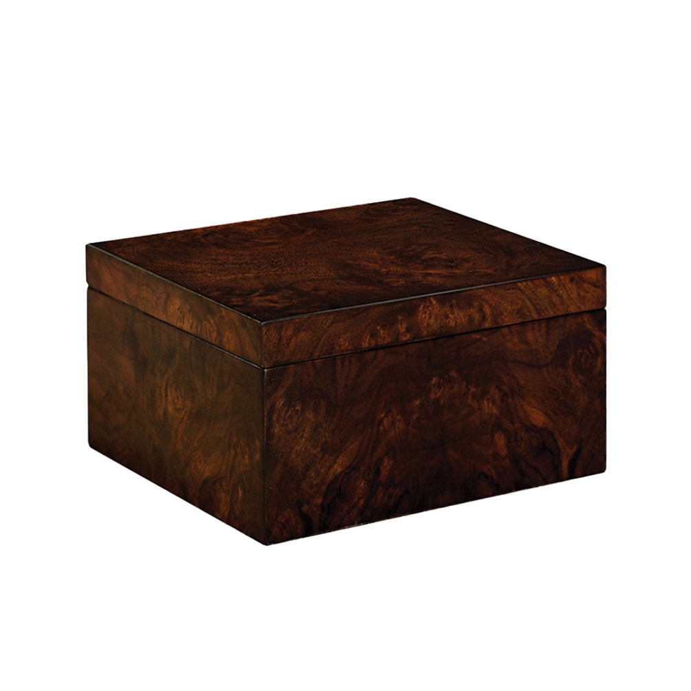 Oliver Home Furnishings Burl Box 1361-50