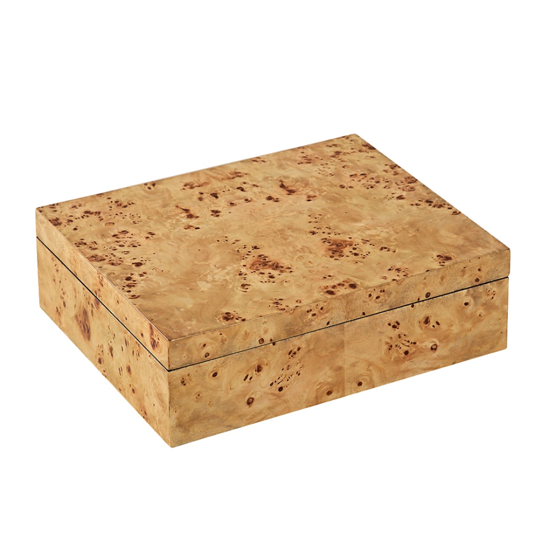 Oliver Home Furnishings Burl Box 1362-40