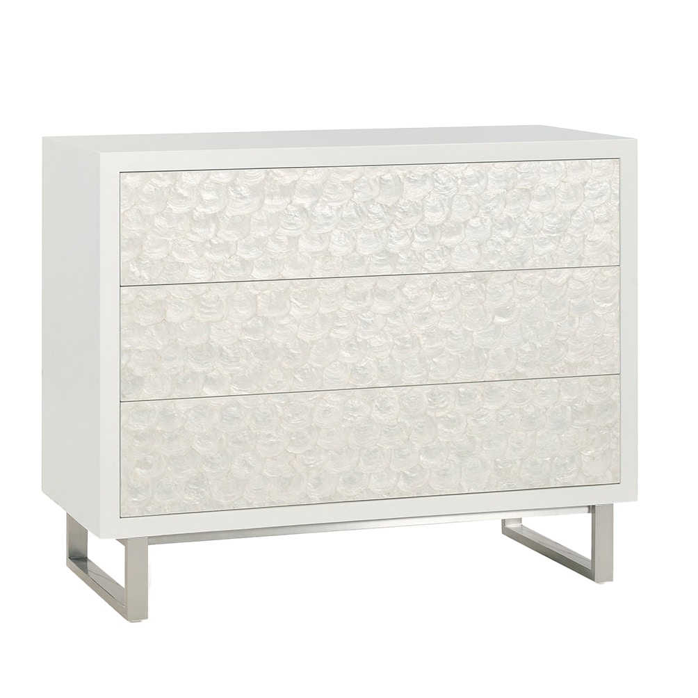 Oliver Home Furnishings Capiz Chest 1490-06