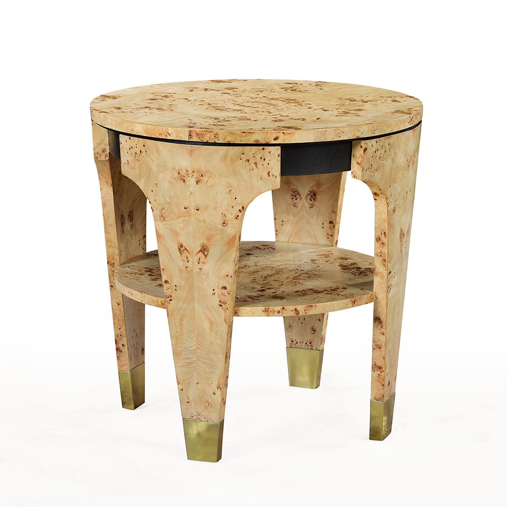 Oliver Home Furnishings Carmel Side Table 1419-40