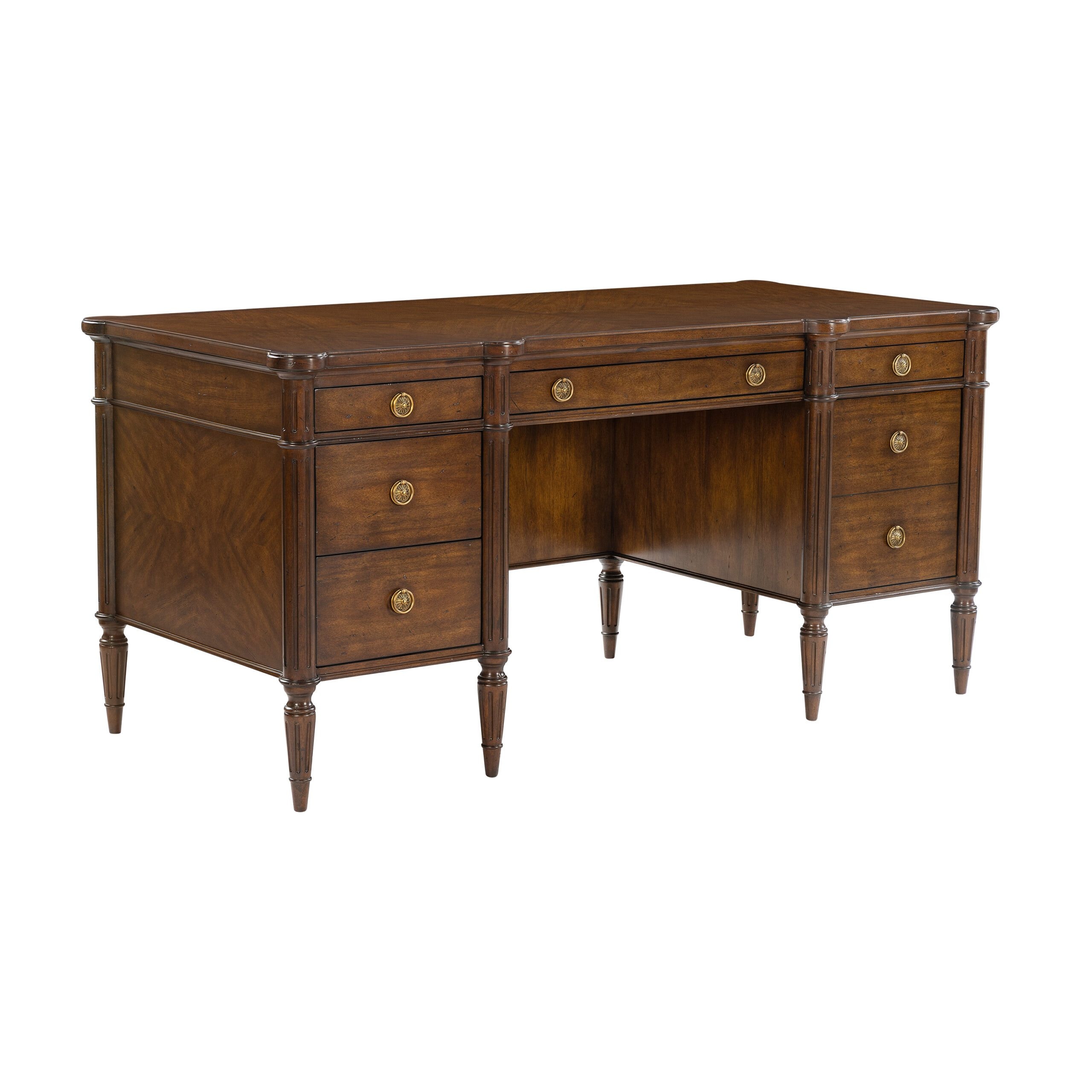 Oliver Home Furnishings Fairfield Executive Desk 1477-20