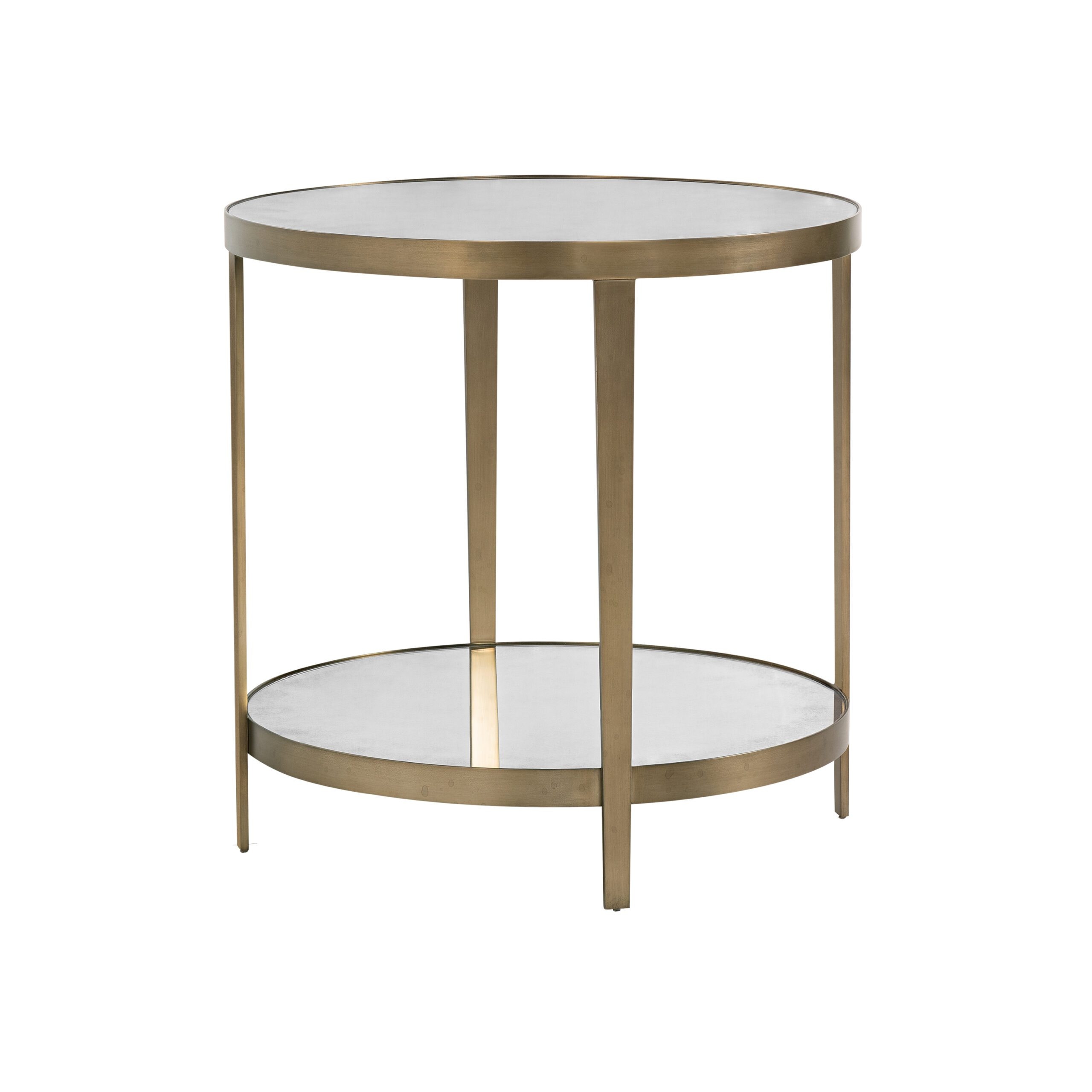Oliver Home Furnishings Orlando Round Side Table 1561-56
