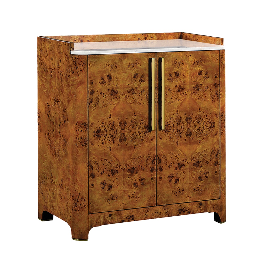 Oliver Home Furnishings Syracuse Bar Cabinet 1385-22