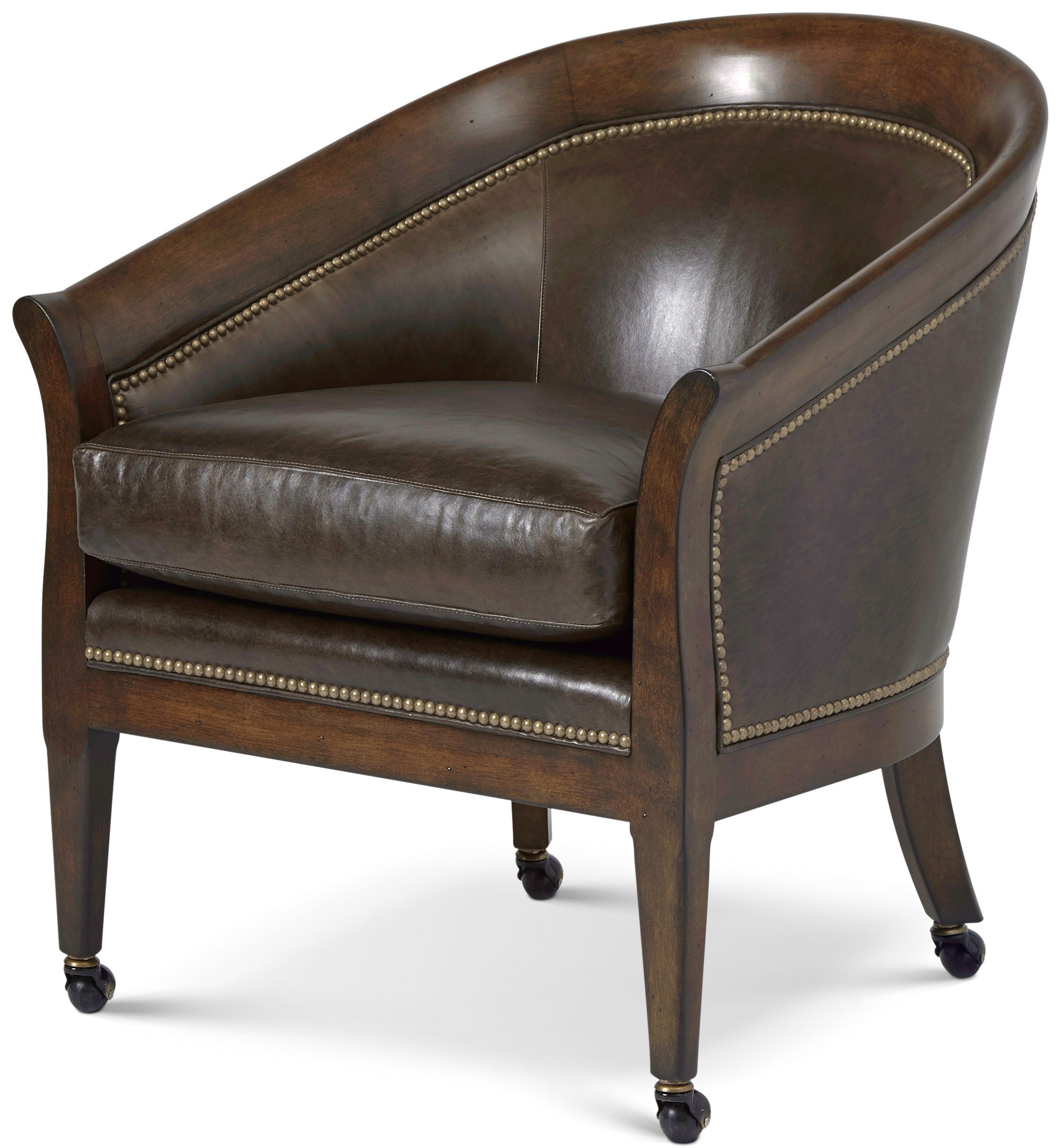 Theodore Alexander Furniture Colwith (with Casters) Upholstered Chair 5291-GC