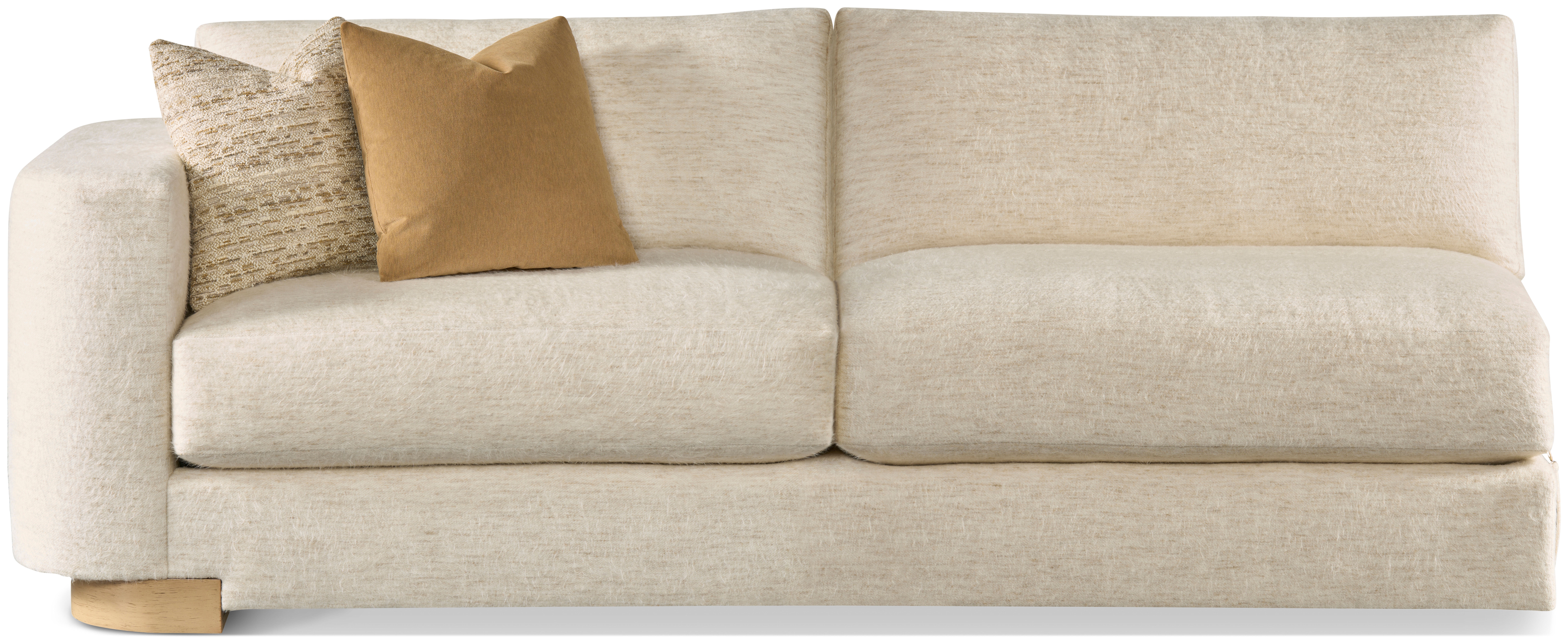 Theodore Alexander Furniture Spadari Left Arm Facing Apartment Sofa 2 Cushion U5210-65-84