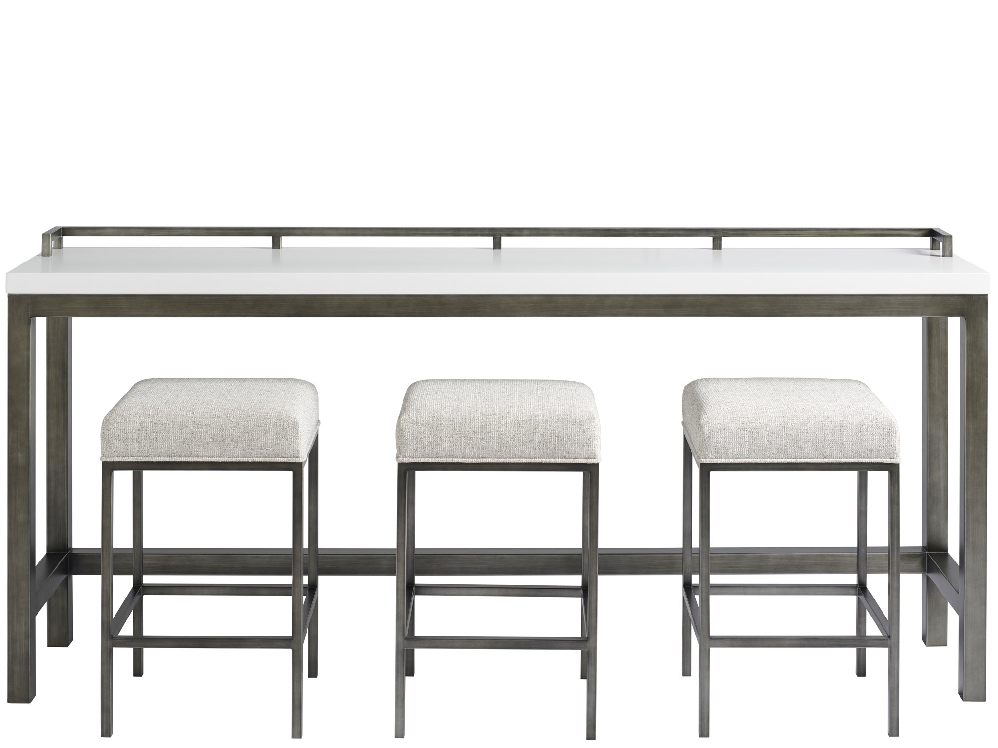 Universal Furniture Essence Console Table with Stools 915X803