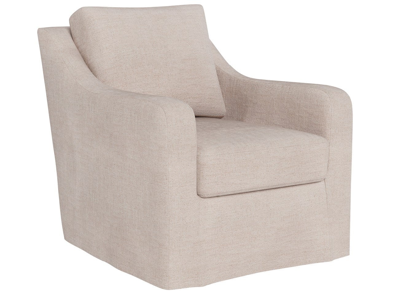 Universal Furniture Filmore Slipcover Swivel Chair - Special Order U583527