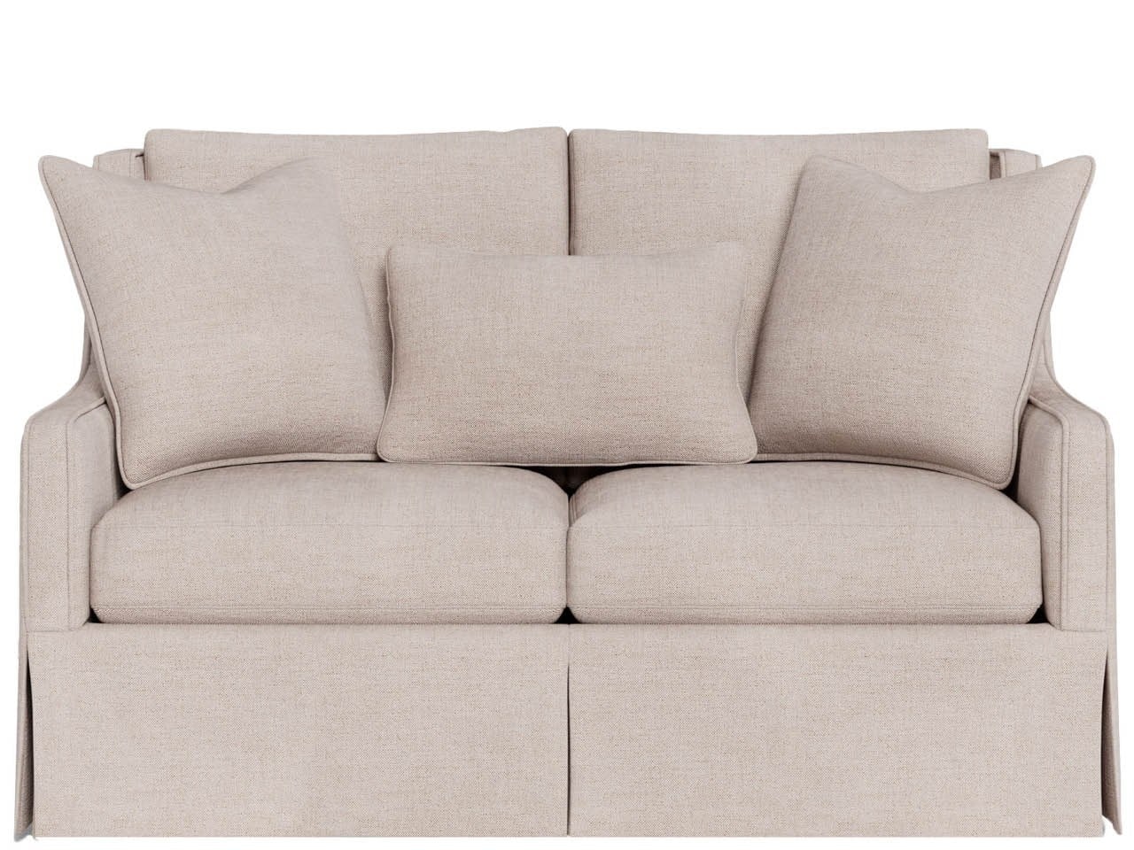 Universal Furniture Hudson Skirted Loveseat - Special Order U064502