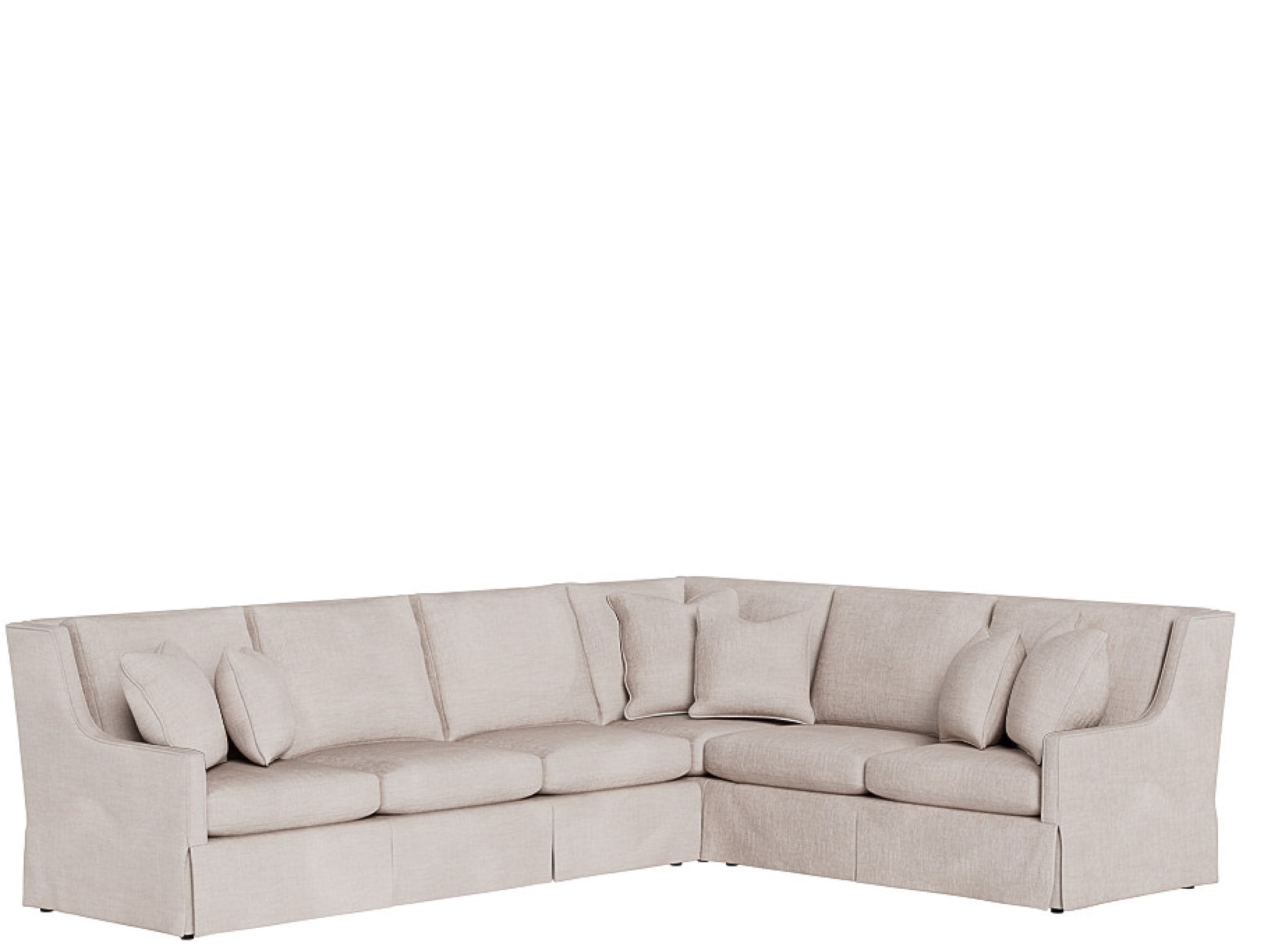 Universal Furniture Hudson Skirted Sectional -Special Order U064510