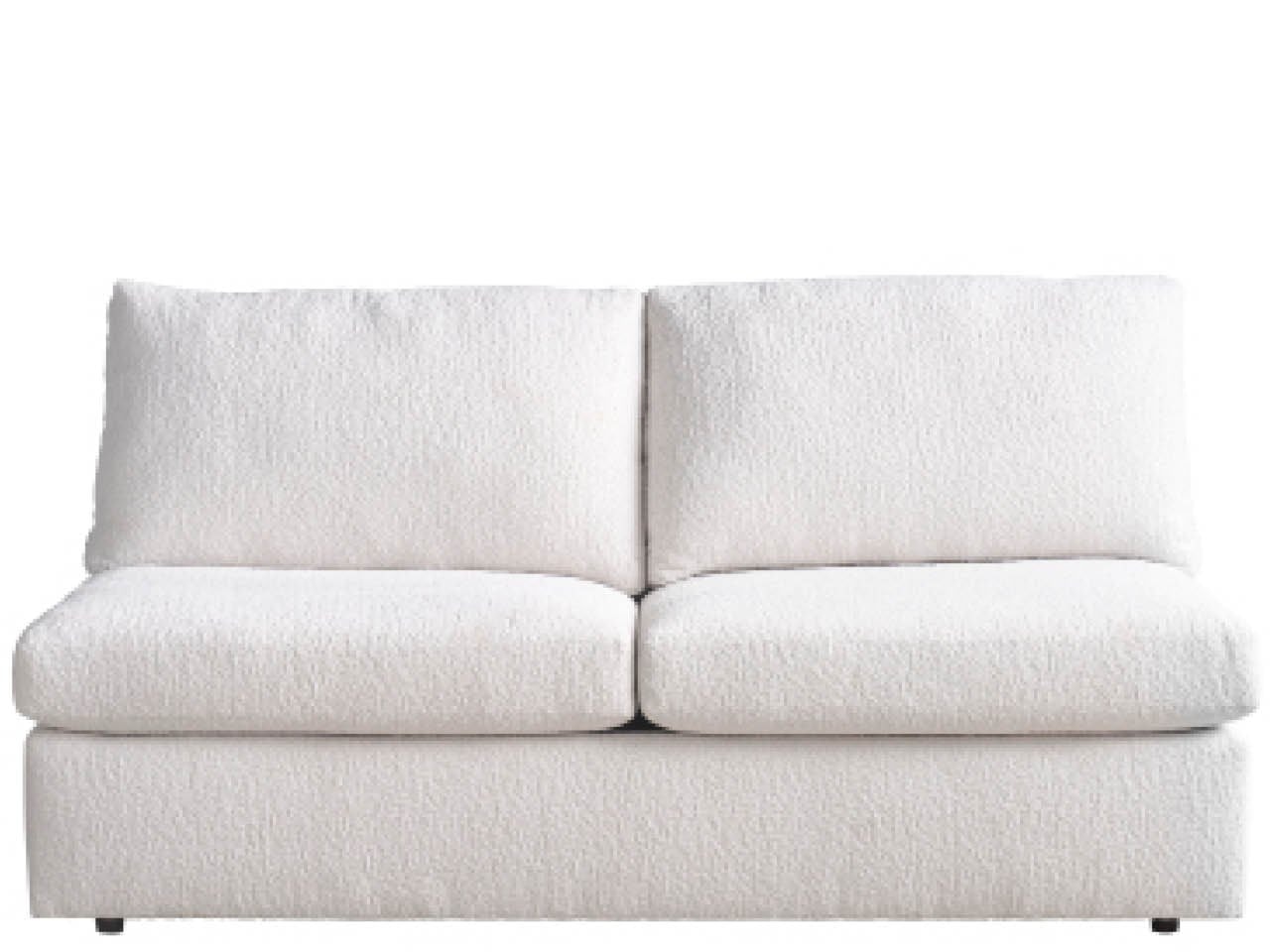 Universal Furniture Modern U Choose Armless Loveseat - Special Order U390510XL