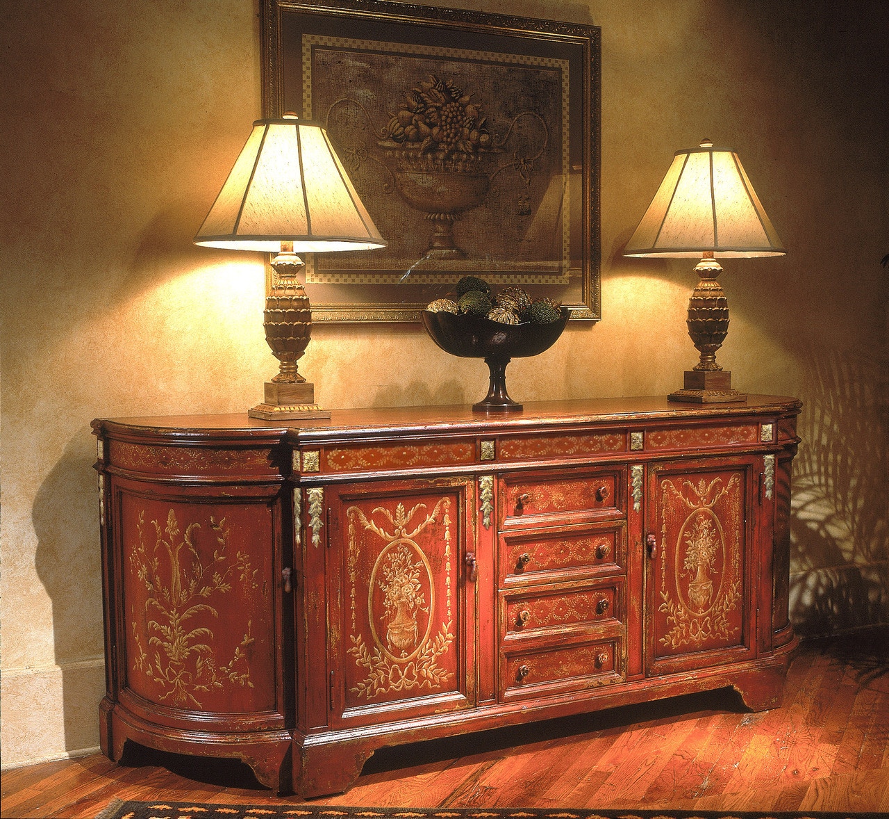 Habersham Furniture 232080B Dining Room Tuscany Sideboard