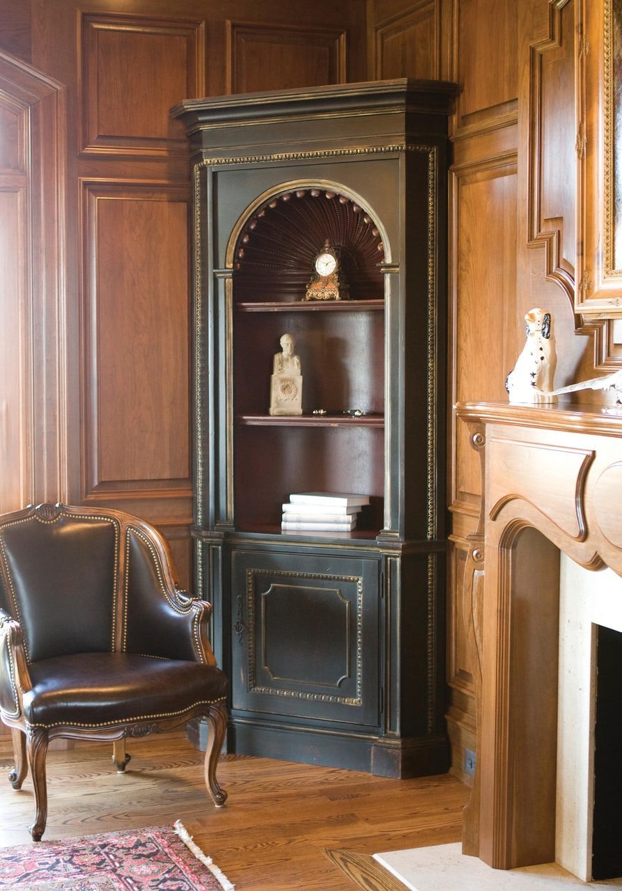 Habersham Furniture 23 2110 Dining Room Preston Corner Cabinet