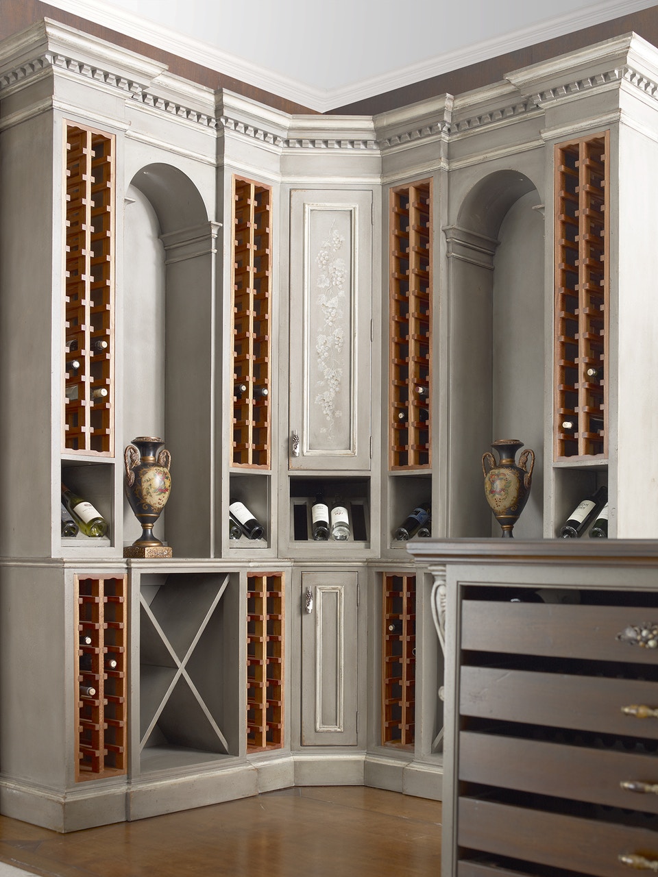 Habersham Furniture 23 2700 Dining Room Sonoma Wine Corner Cabinet