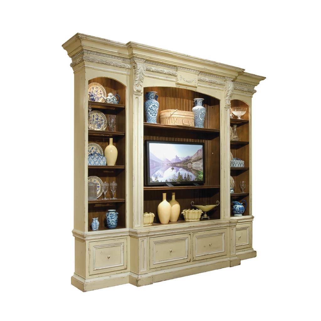 Habersham Furniture 278190 Home Entertainment Hampshire Media Bookcase