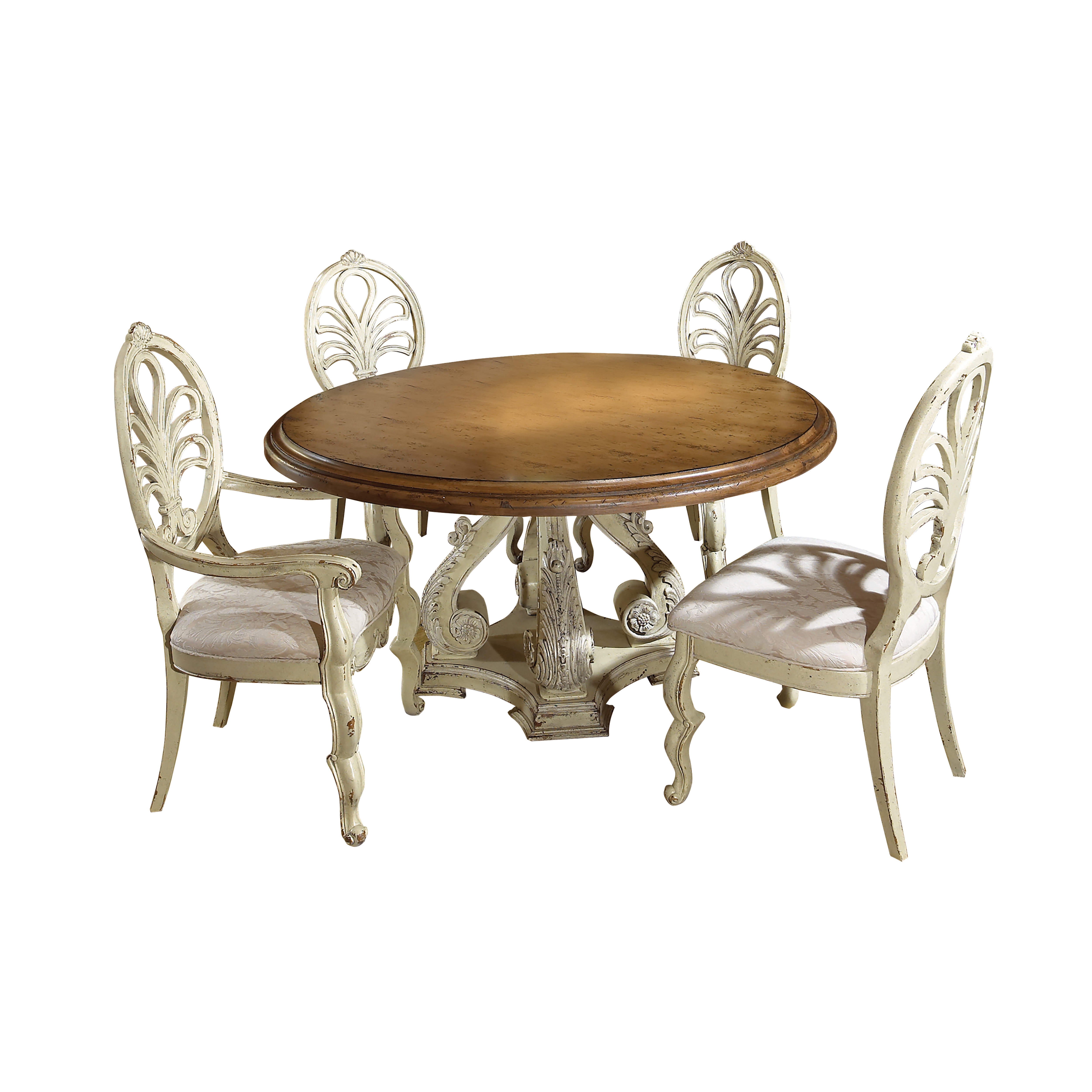 Habersham Furniture 376408 Dining Room Valencia Round Table 54
