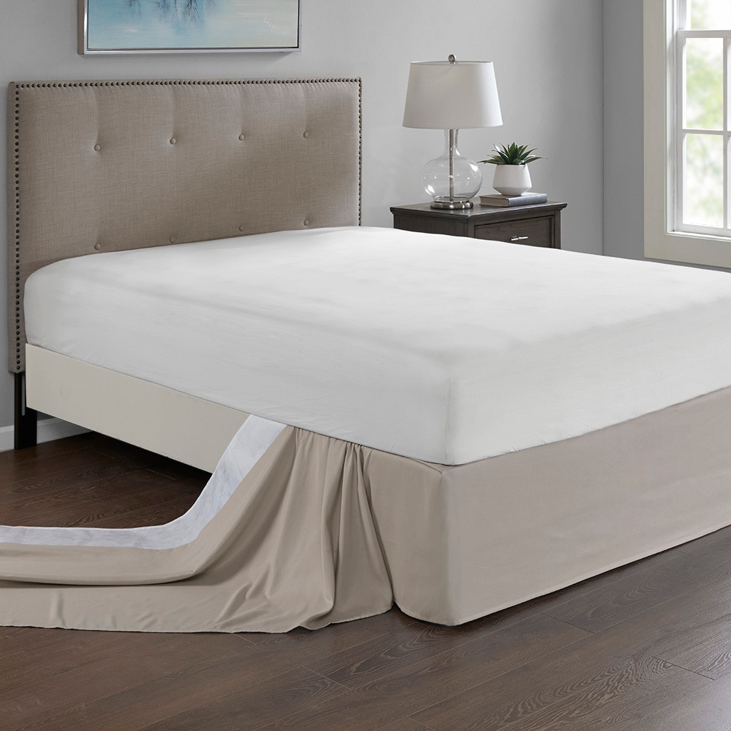 Hampton Hill Bedding Simple Fit Wrap Around Adjustable Bedskirt MP11-5368