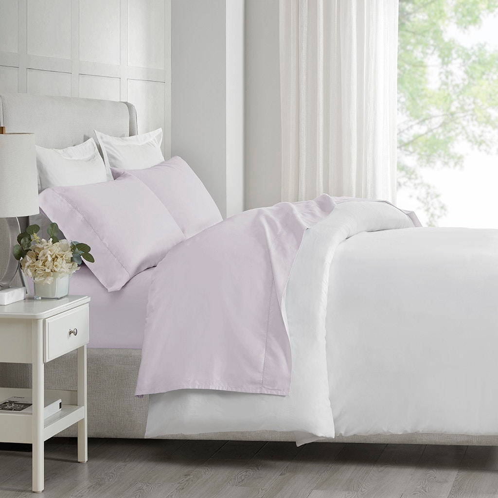 Hampton Hill Bedding 500 Thread Count Egyptian Cotton Deep Pocket Sheet Set MP20-8233
