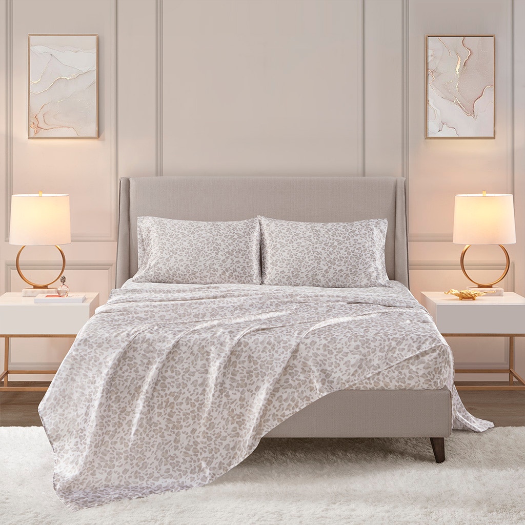 Hampton Hill Bedding Printed Satin Sheet Set MPE20-992
