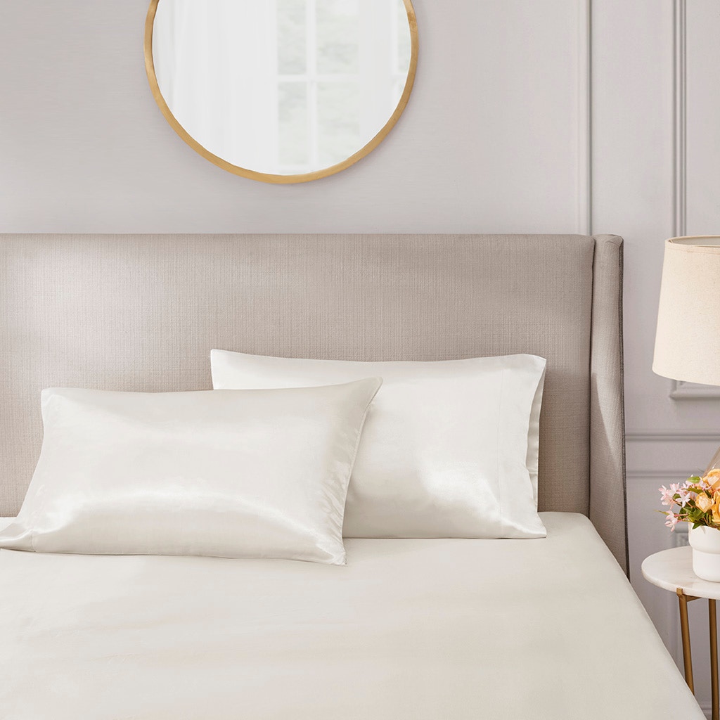 Hampton Hill Bedding Satin Luxury 2 PC Pillowcases MPE21-917