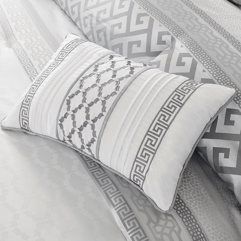 Hampton Hill Bedding Mp10 2418 Bedroom Bennett 7 Piece Comforter Set