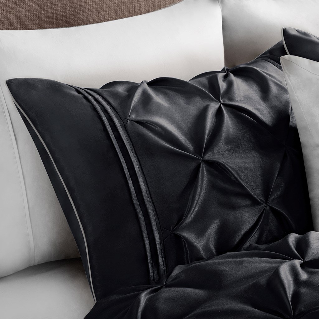 Hampton Hill Bedding Mp10 3279 Bedroom Laurel 7 Piece Comforter Set