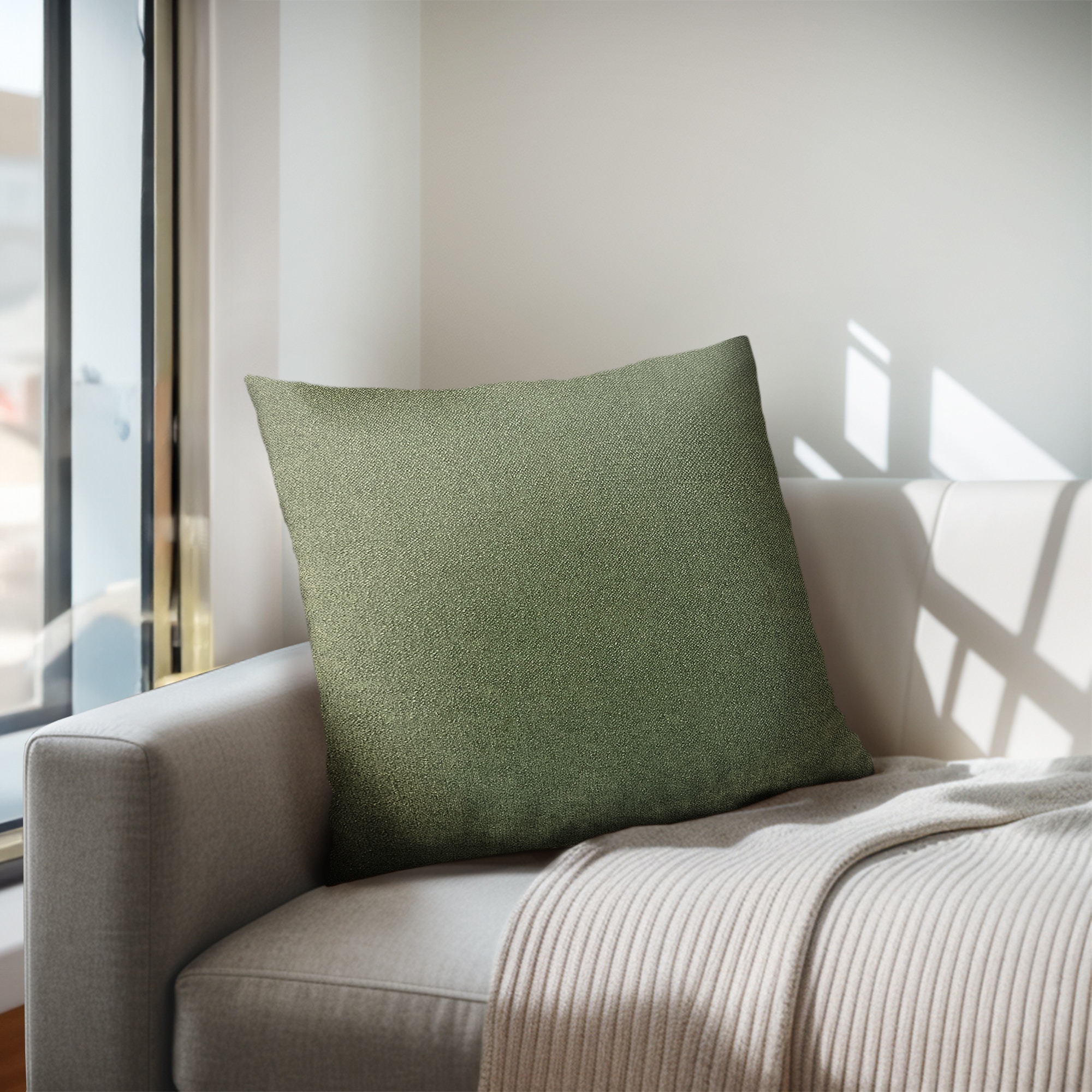 Hampton Hill Bedding Monte Solid Square Pillow CH30-0032