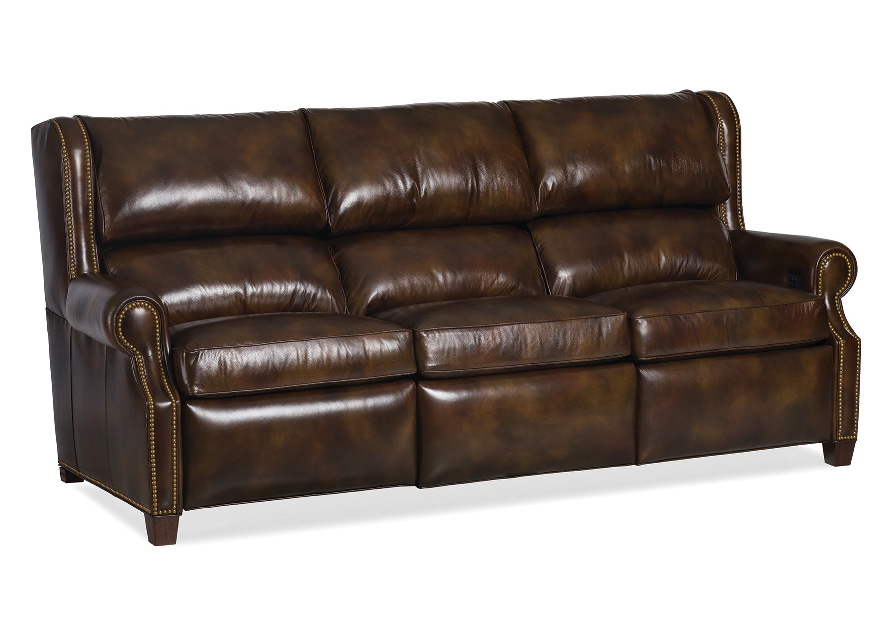 hancock and moore reclining sofa