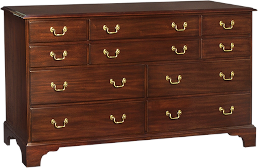 Henkel Harris Furniture 124 Bedroom Triple Dresser