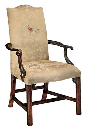 Henkel Harris Furniture Upholstered Arm Chair 125A