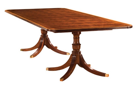 Henkel Harris Furniture 2296A Casual Dining Rectangular Dining Table