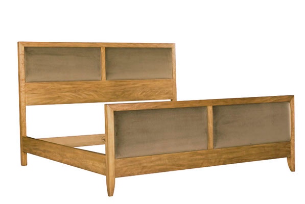 Henkel Harris Furniture Upholstered Panel Bed 400U