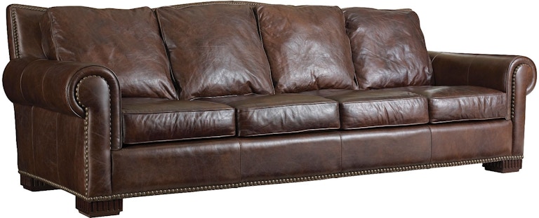 henredon leather sofa reviews