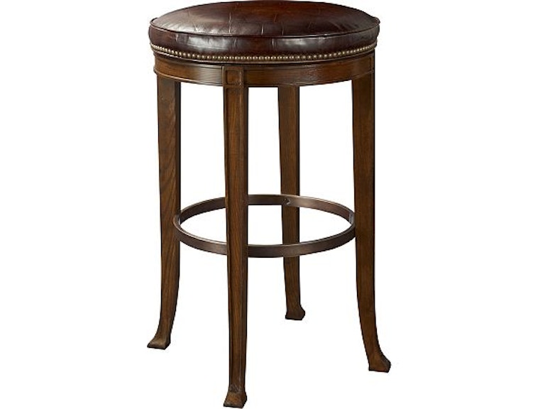 hickory chair furniture 138 04 dining room newbury swivel bar stool
