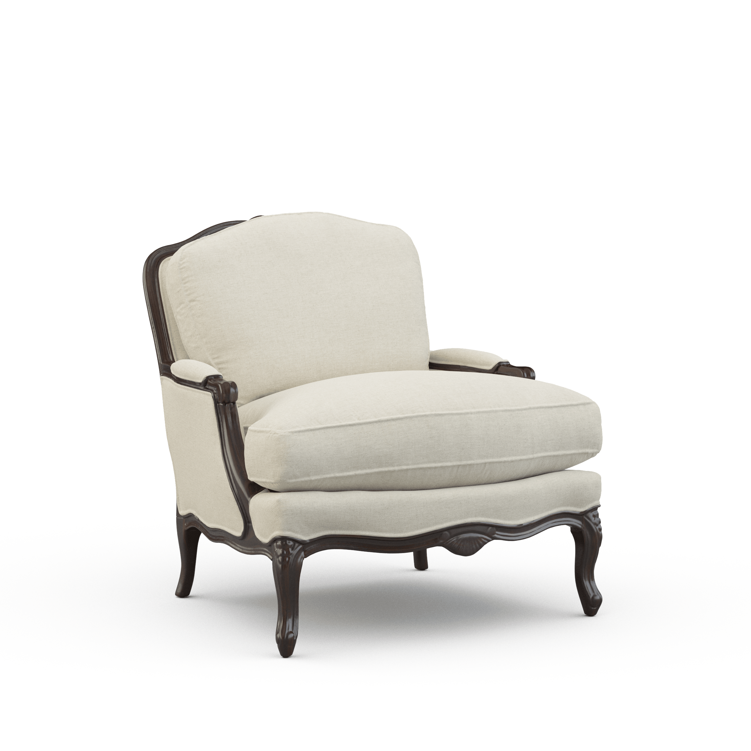 Hickory White exposed wood chair 880
