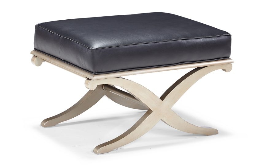 Hickory White ottoman / bench 155