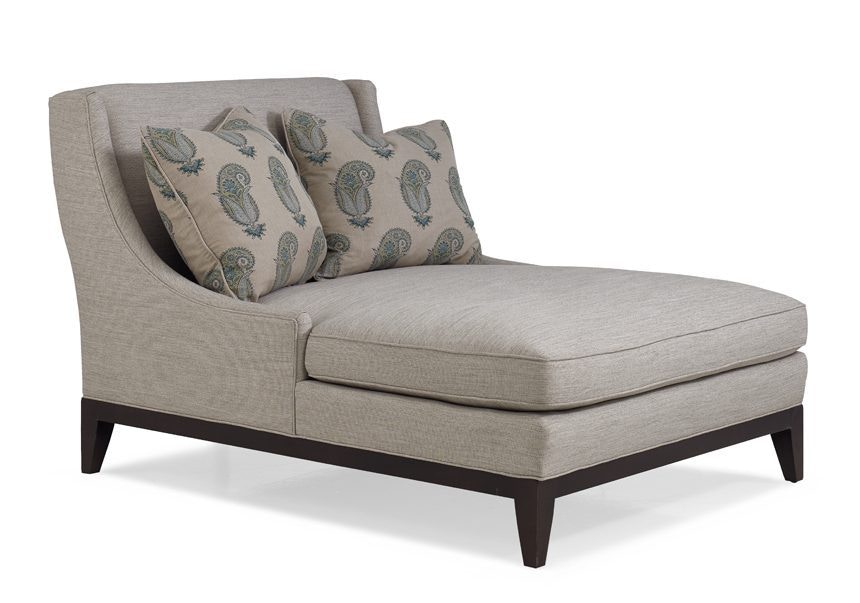 Hickory White chaise 4239-02