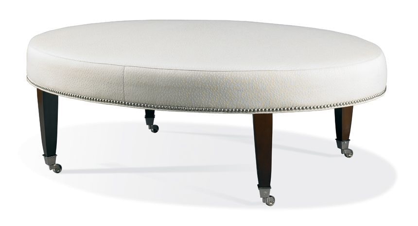 Hickory White Ottoman 4902-20