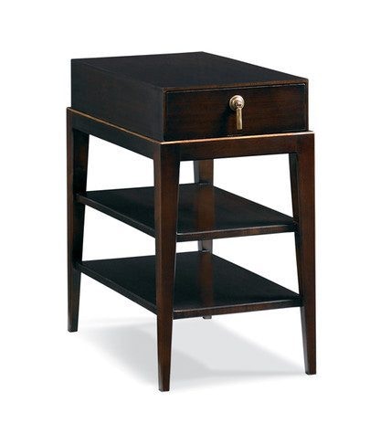 Hickory White Side Table 533-22