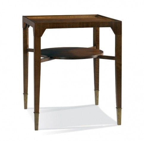 Hickory White Side Table 533-23