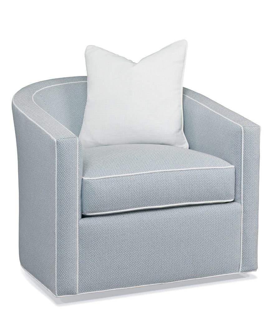 Hickory White Swivel Chair 5402-01S