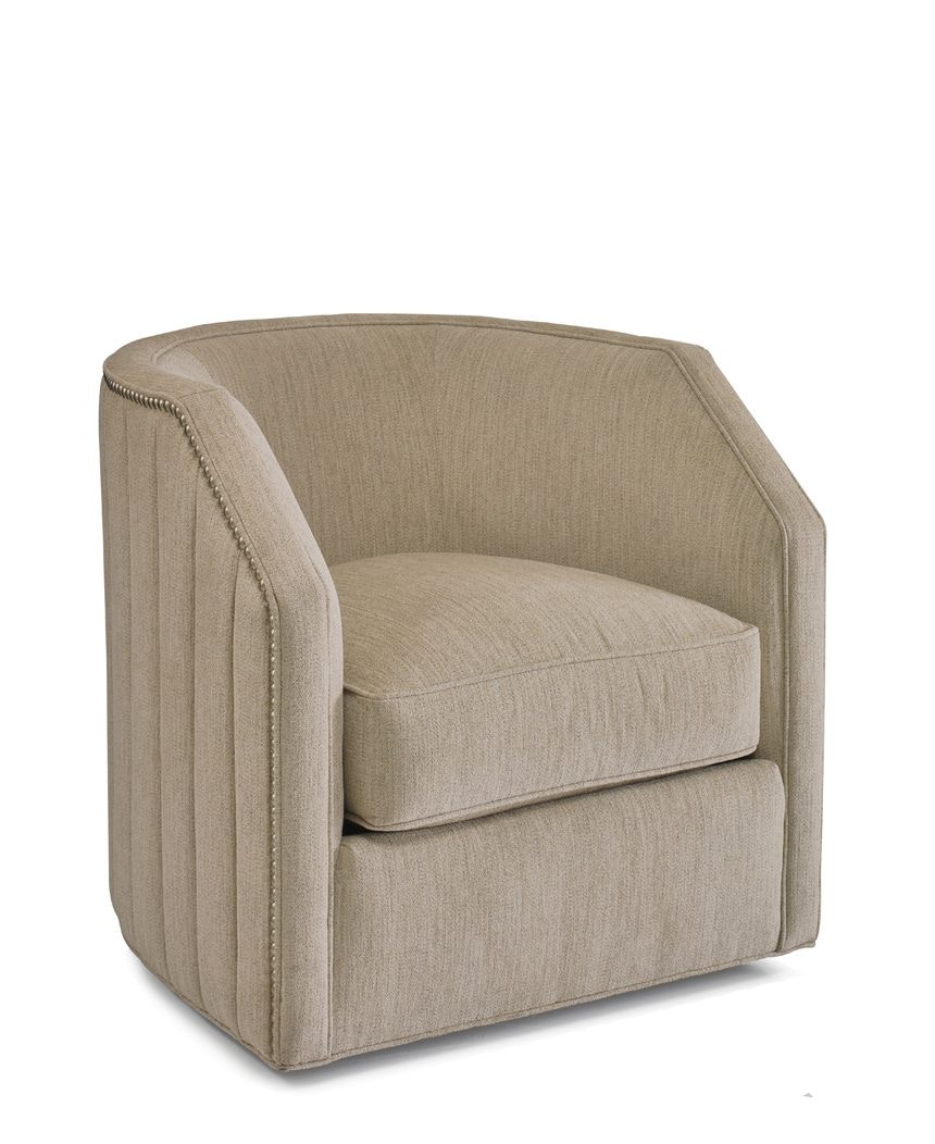 Hickory White 5706-01S Living Room Orion Swivel Chair